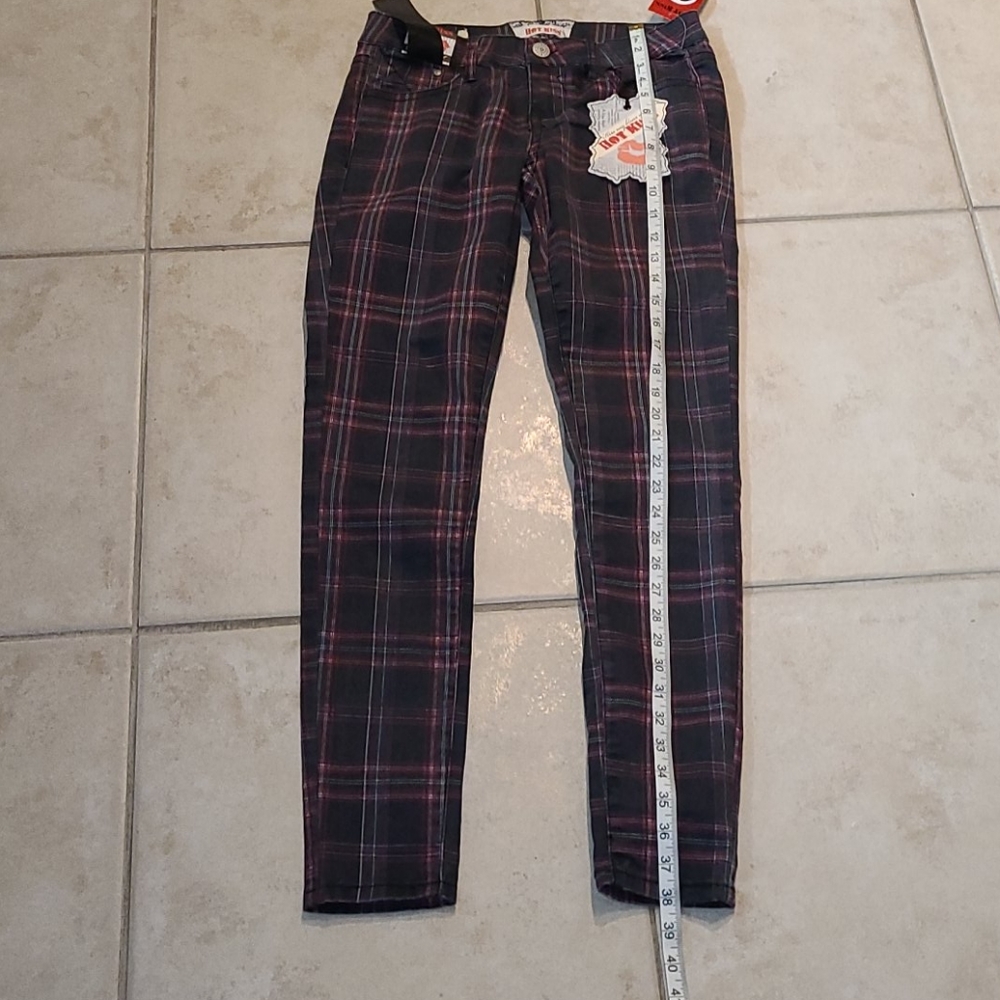 Skinny plaid pants - Picture 3 of 4